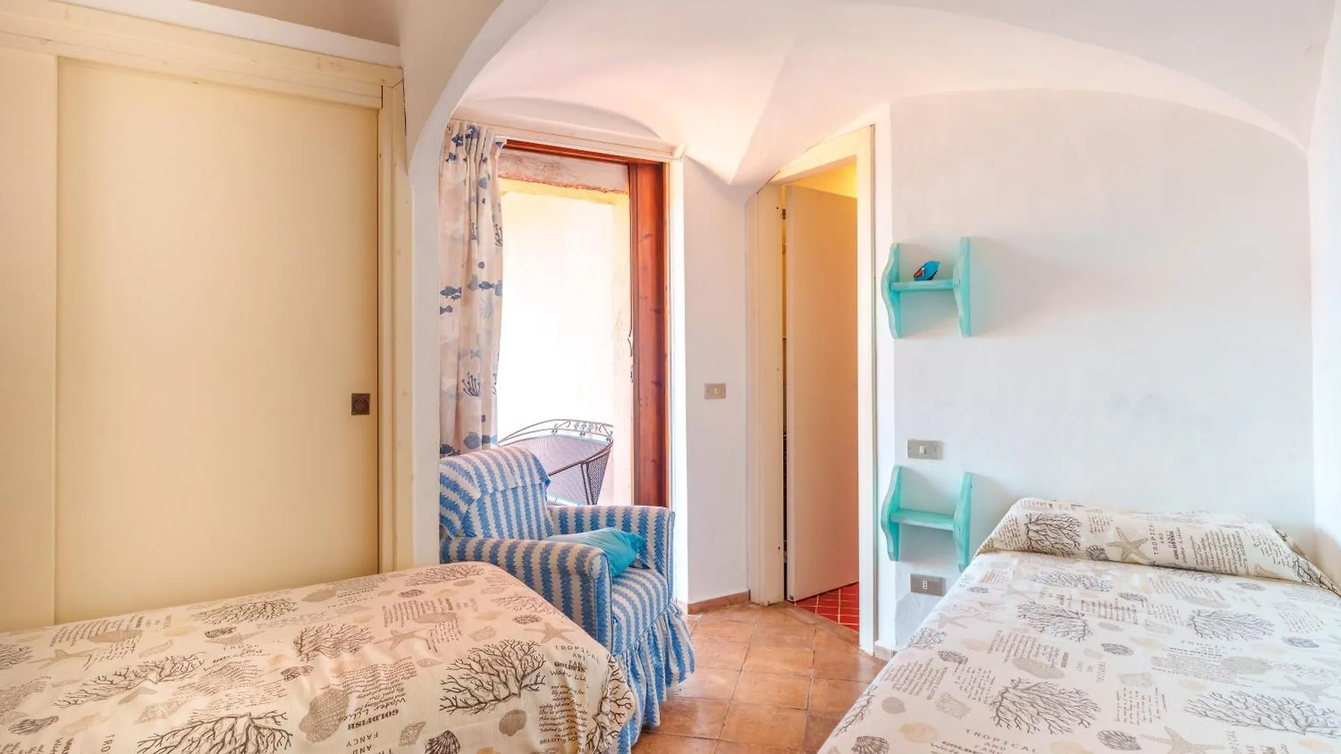 Villa Villetta Porto Sole Vista Mare Baja Sardinia
